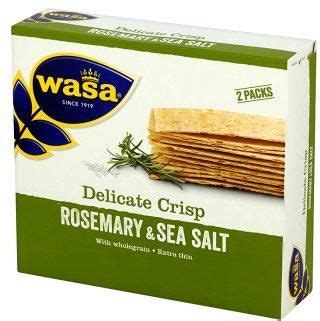 Wasa Delicate Thin Crisp Pieczywo Chrupkie Z Rozmarynem I Sol Morsk