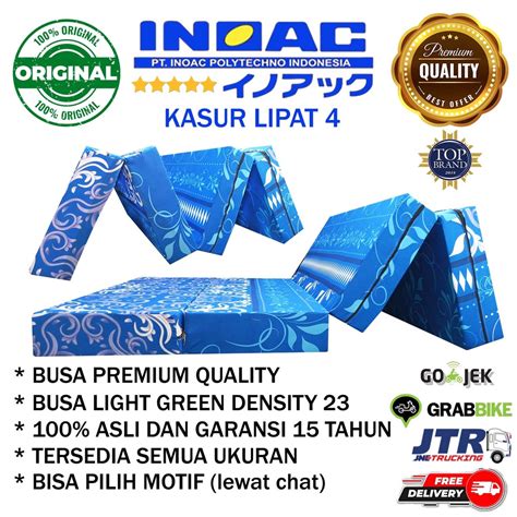 Jual Kasur Lipat Busa INOAC EON D23 Ukuran 120x200x10cm GARANSI 15