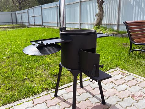 Казан Grill' ES Печь-Казан с чугунным казаном 10 л. купить в Москве с ...