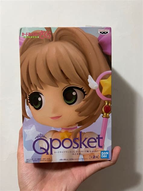 全新 Banpresto Q posket 百變小櫻 Magic 咭 櫻之咭篇 木之本櫻 B色 傢俬家居 其他 家居改善及收納用品