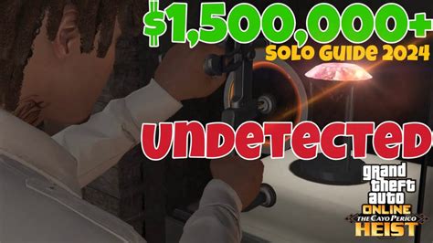 Updated Gta Online Cayo Perico Heist Solo Elite Challenge Stealth