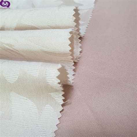 Shaoxing Manufacture Jacquard Woven Fabric 100 Polyester Metallic Soft