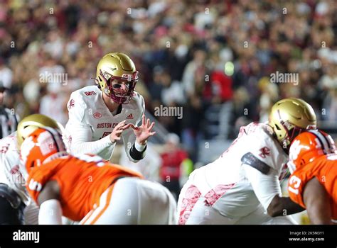 Alumni Stadium 8th Oct 2022 MA USA Boston College Eagles