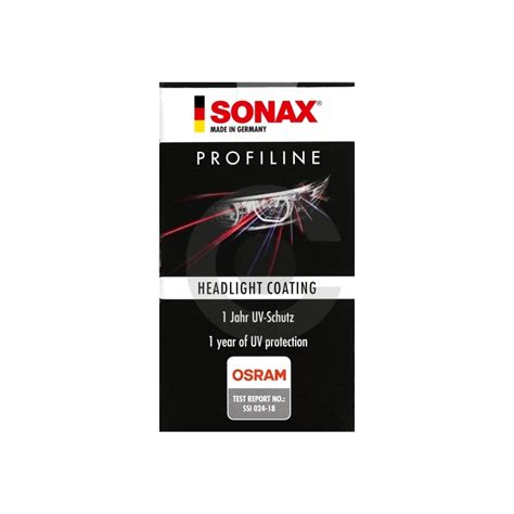 SONAX PROFILINE HeadlightCoating 50 Ml Dein Online Autopflege