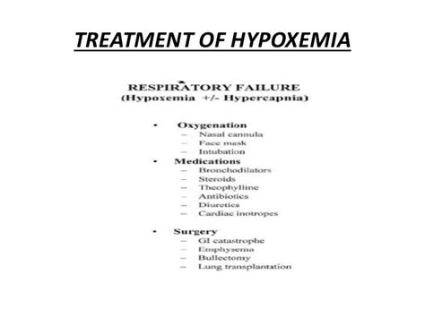 approach  hypoxemia