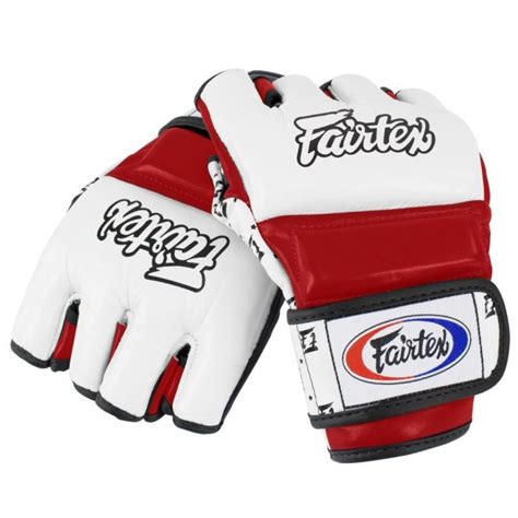 Перчатки для ММА и Боевого Самбо Fairtex (FGV-17 red)