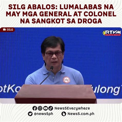 News5 On Twitter Pinagsusumite Ni Interior Secretary Benhur Abalos