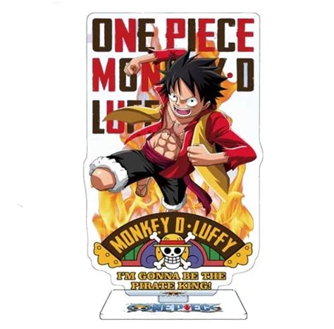 Figura Acrílico One Piece Anime Monkey D Luffy Meses sin intereses