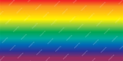 Premium Vector Abstract Rainbow Horizontal Gradient Background