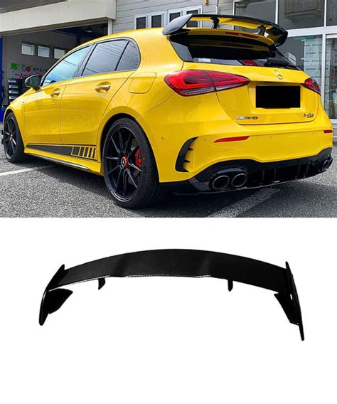 Mercedes Benz A Class W177 Hatch A35 A45 Amg Style Rear Roof Spoiler Elite Garage