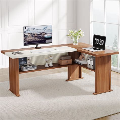 Amazon Tribesigns 63 Inches Executive Desk And 47 Lateral File