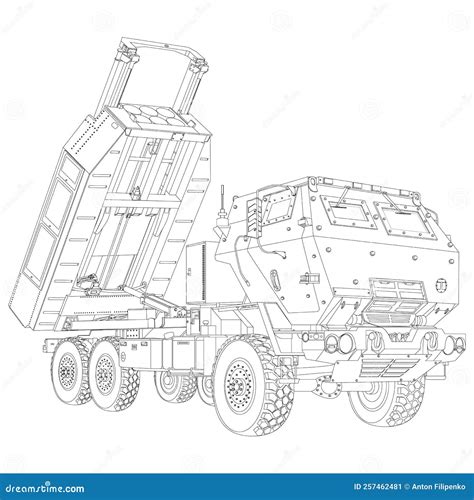 M142 High Mobility Artillery Rocket System Himars War And Army Symbol