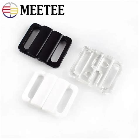 Sets Mm Plastic Bra Buckle Bikini Strap Clasp Resin Button Closure