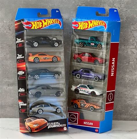 Hot Wheels Fast And Furious Hly And Nissan Pack Hly