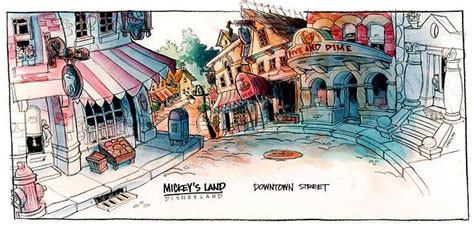 Concept Art: Mickey's Toontown - Duchess of Disneyland