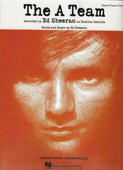 Ed Sheeran The A Team Sheet Music - Walmart.com - Walmart.com