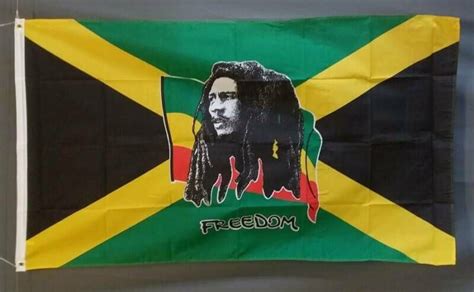 Bob Marley Flag. Large Standard — Flag Monkey