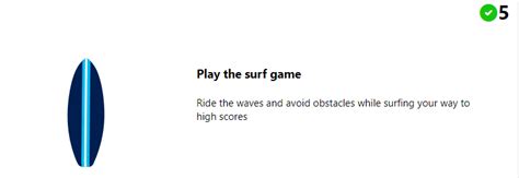 New Surf Game on Microsoft Edge: Surf. +5 points for the first time you play it : r/MicrosoftRewards