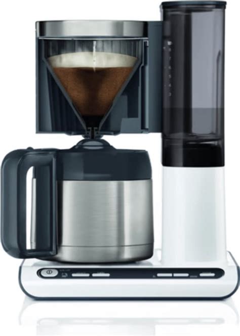 Bosch TKA8A681 Styline Koffiemachine RVS Wit Bol