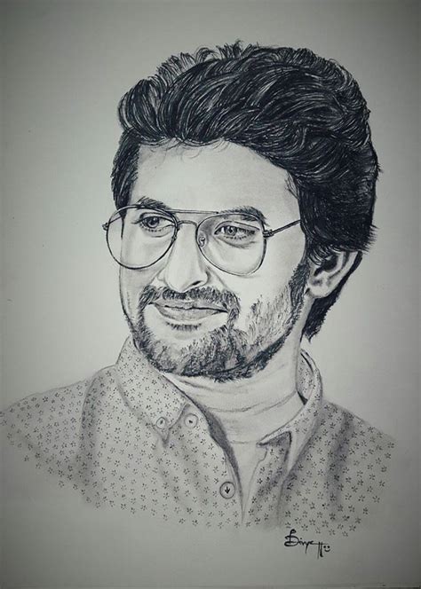 NANI GENTLEMAN ‪‎ Sketch By Divya Nani Fan