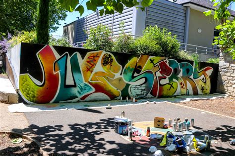 Les jeunes malemortois à la découverte du Street Art Mairie de Malemort