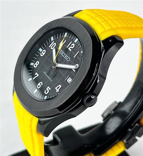 Custom Seiko Mod Bumblebee Aquanaut Men S Fashion Watches