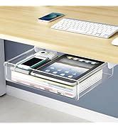 Amazon Svnnelp Hidden Under Table Desk Drawer Storage Organizer