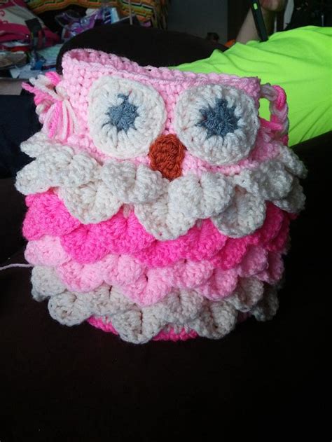 Crocodile Stich Owl Purse Needleworking Project By Down Home Crochet