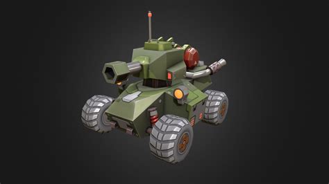 Tank Animation - 3D model by yen3D [6877afe] - Sketchfab