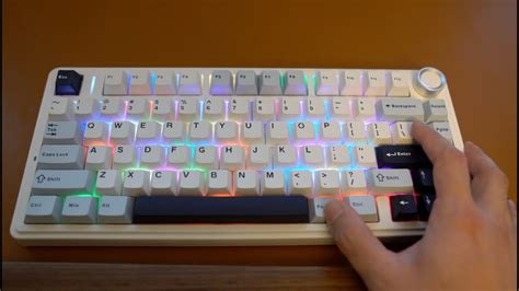 Epomaker X Aula F Wireless Mechanical Keyboard Unboxing Typing