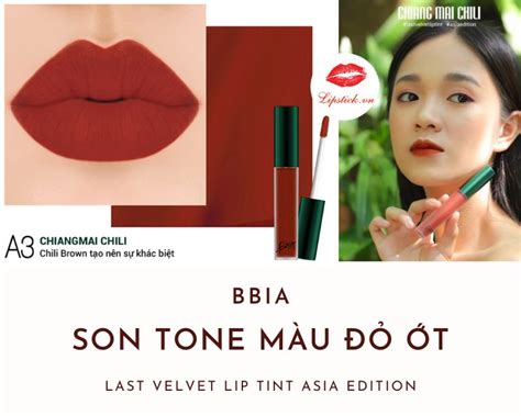 Review Son Bbia A Chiang Mai Chili Đỏ Ớt Đẹp Nhất Hot Nhất