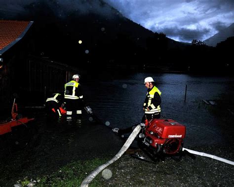 Unwetter Im Kreis Garmisch Partenkirchen Gro Einsatz F R Feuerwehren