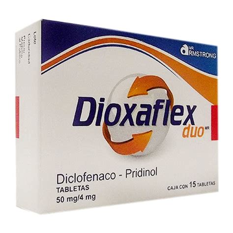 Dioxaflex Duo 50 Mg4 Mg 15 Tabletas Walmart