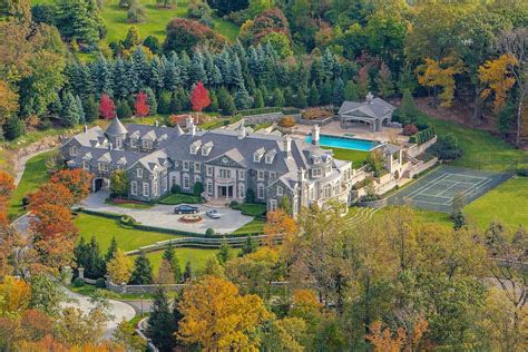 Stone Mansion in Alpine, New Jersey | Luxury Home with 12 Bedrooms ...