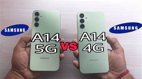 Samsung Galaxy A14 4g Vs Galaxy A14 5g Speed Test Comparison Youtube