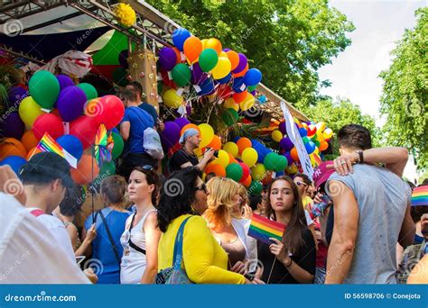 Pride Day Gay Parade In Budapest Hungary Editorial Photo Image Of Event Demonstration