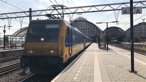 Traxx Vertrekt Van Amsterdam Centraal Youtube