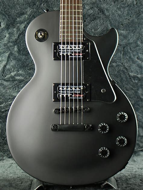 Guitar Planet Epiphone Gothic Les Paul Studio Brand New Black