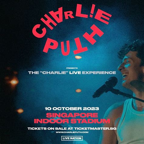 Htb Charlie Puth Live Experience Tickets Vouchers Event Tickets On