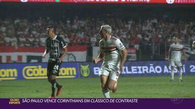 Globo Esporte São Carlos Araraquara São Paulo vence Corinthians por