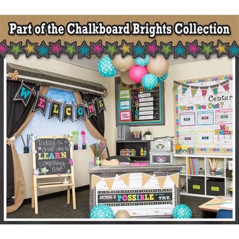 Chalkboard Brights Lesson Plan And Record Book Tcr3716 Teacher