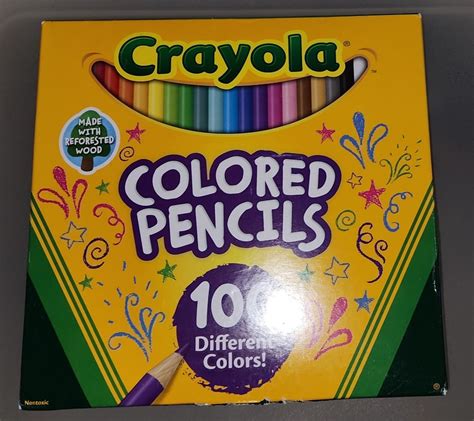 Crayola Colored Pencils Pcs Set Recommended For Age Years Up