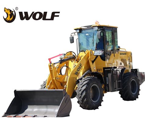 Wolf Factory Wheel Loader Wl Loader Ton Mini Loader Ship To