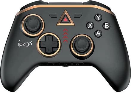 Ipega Pg Wireless Controller Android Ios Pc Black Gold