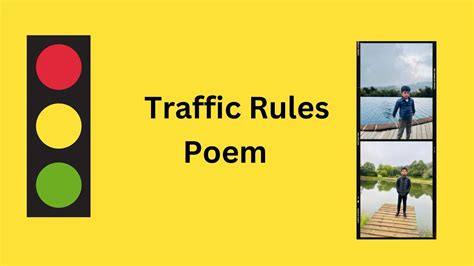 Kritin And Rihaan Traffic Rules Poem YouTube