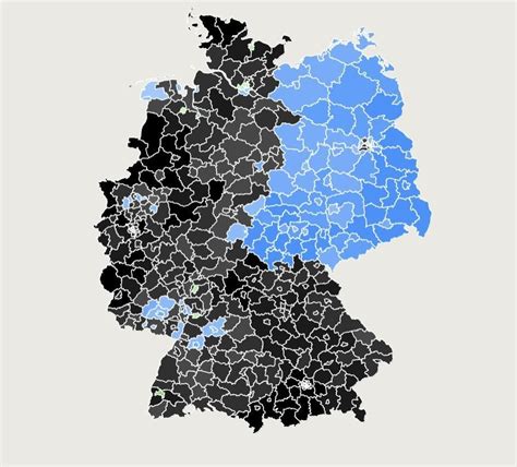 What a future German election map will look like according to ...