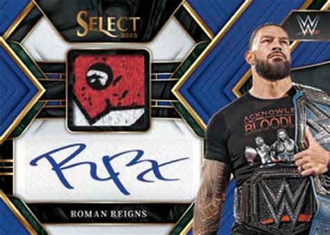 2023 Panini Select WWE Checklist Hobby Box Info Release Date