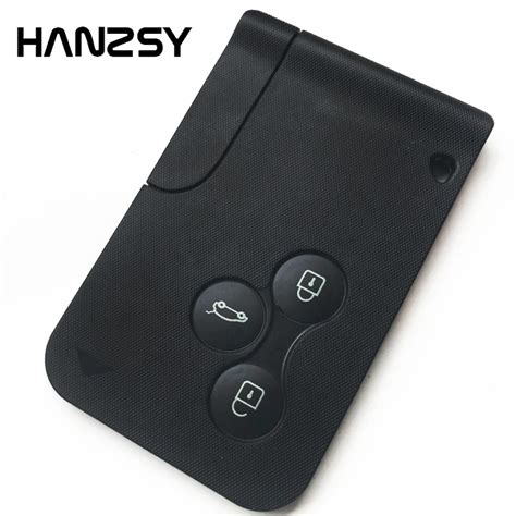 Button Smart Key Shell For Renault Megane Clio Logan Koleos