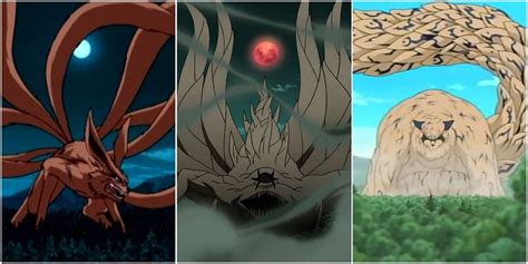 Naruto Every Tailed Beast Ranked By Design