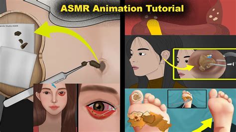 Asmr Animation Tutorial How I Make My Asmr Animations Ear Cleaning